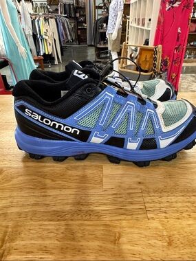 Salomon Women's Fellraiser W Trail Running Shoes - Topaz Blue - Size 6